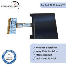 Premium FIS Display Audi TT für Tacho / Kombiinstrument, LCD Schalttafeleinsatz