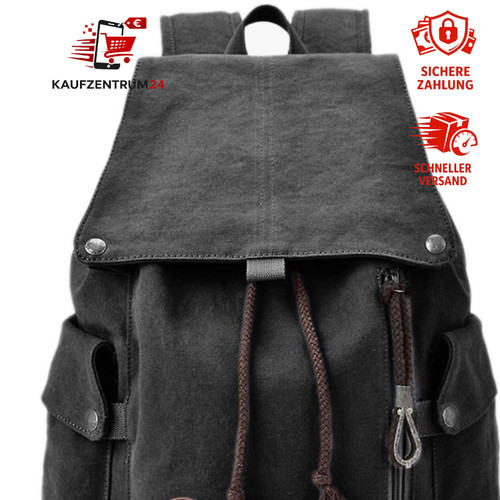 Canvas rucksack vintage für - rucksack,