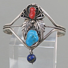 Navajo Armreif Sterling Silber