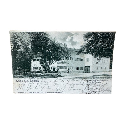 Postkarte oberaudorf reisach - postkarte,