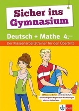 Klett Sicher ins Gymnasium Klassenarbeitstrainer Deutsch und Mathematik 4. Klass