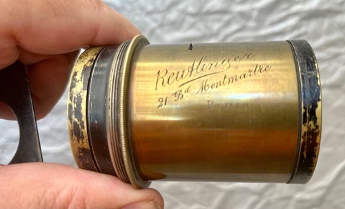 Messingobjektiv brass lens - ,