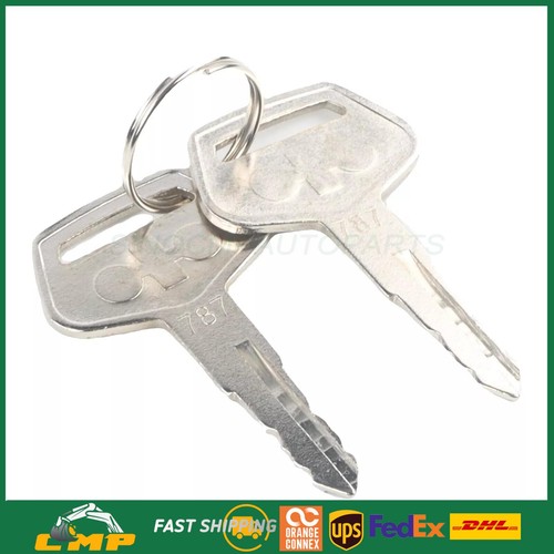 2pcs 787 ignition switch keys - 2pcs,