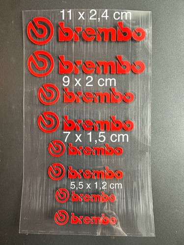 Brembo bremssattel sticker - brembo,