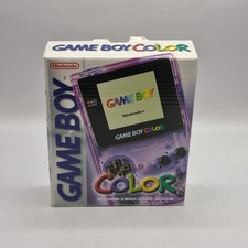 Leere OVP Nintendo Gameboy Color Transparent Lila