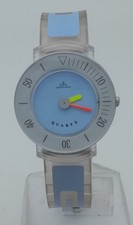 Meister Anker Armbanduhr,Sammleruhr,Hoops Design,Gummiband,die Uhr läuft