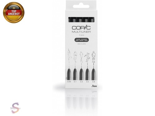 Copic multiliner set - copic, set,