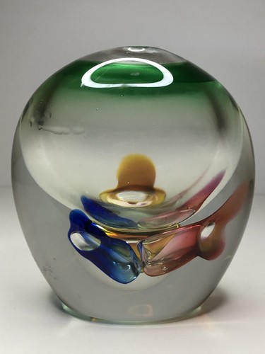 Murano kunst glas vase - kunst,