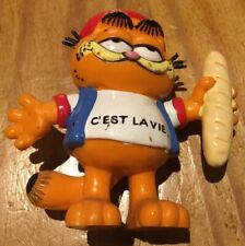 Vintage Bully Garfield Cat Cest La Vie French 1981 Figure 