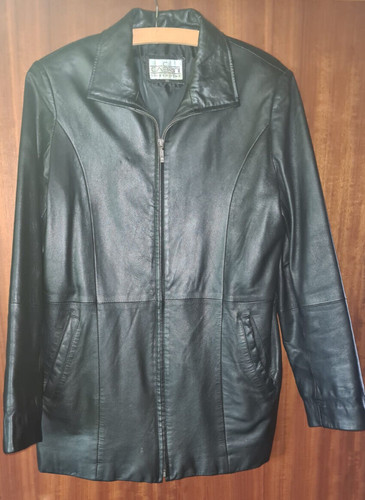 Elegante damen lederjacke c - lederjacke,