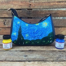 Van Gogh Halbmond Handtasche