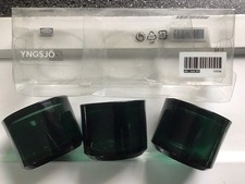 YNGSJÖ* IKEA TEELICHTER.   GLAS GRÜN  OVP 