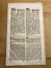 Alte Schrift:Wir, Franz der
