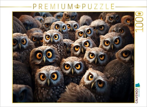 Calvendo puzzle viele eulen - calvendo,