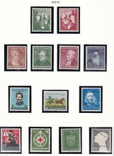 Brd Slg 1952- 88 Vordruckalbum