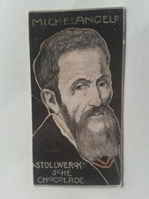 Sammelbild von Stollwerck "Michelangelo" Gruppe 99/2 ca. 1900