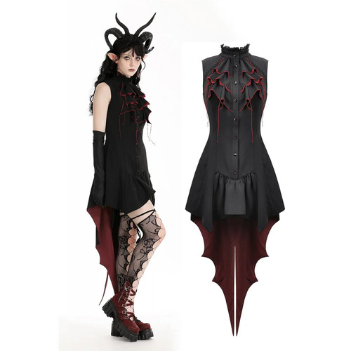 Gothic frack jacke - gothic, bluse
