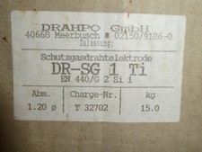 15kg Drahpo 1,2mm Schweißdraht DR-SG 1 Ti, EN 440/G 2 Si 1