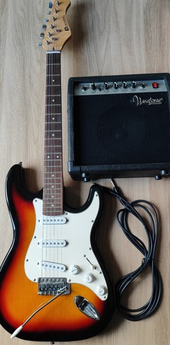 Dimavery gitarre sunburst - dimavery,