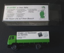 WIKING - MB 814 LKW SIEMENS Schalter und Steckdosen  (Modellauto H0 1:87)