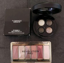 Mac Mineralize Eye Shadow nur  getestet, Revolution Pro Shadow Palette Neu