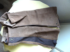 Leder-Gamaschen für Reitsport      F0224