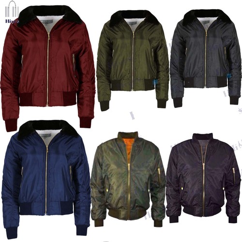 Damen ladies bomberjacke ma1 - damen,
