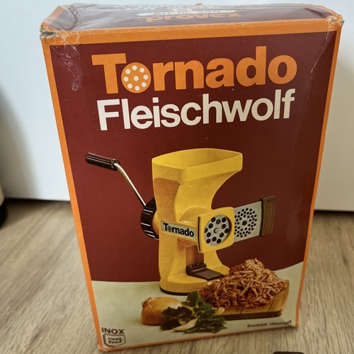 Fleischwolf vintage orange - vintage,