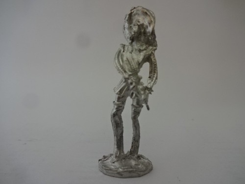 Alte metall figur pirat - u,