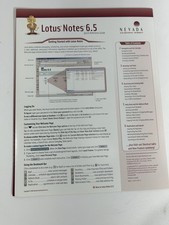 Lotus Notes 6.5 Quick Guide