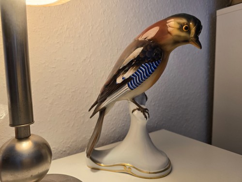 Nusshäher porzellan vogel - nusshäher,