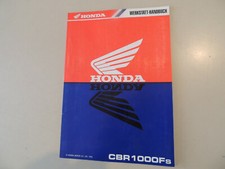 Honda CBR 1000 F 1995 Ergänzungs Werkstatthandbuch Reparaturanleitung