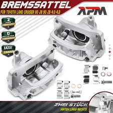 2x Bremssattel mit Halter