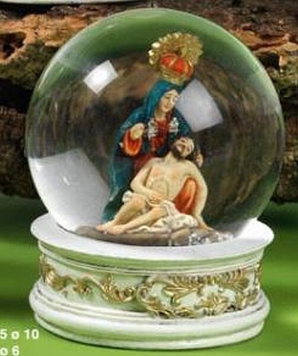 Schneekugel jesus abnahme vom - abnahme,