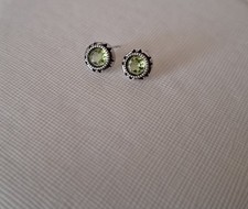 Peridot Ohrstecker S925 