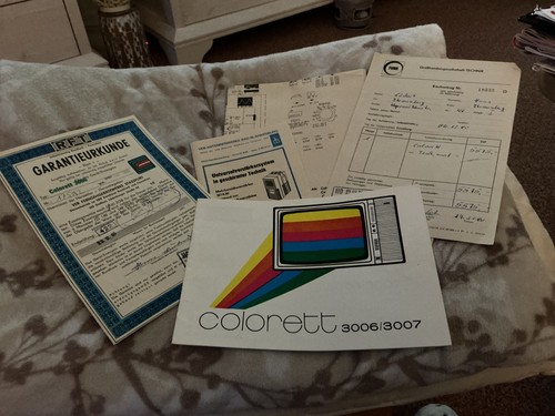 Colorett veb fernsehgerät - colorett,