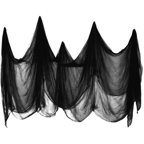 Halloween deko stoff schwarz - halloween, stoff,