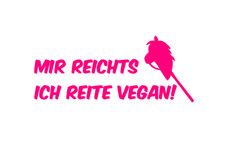 Aufkleber Hobby Horsing mir