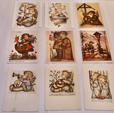 9 Postkarten HUMMEL orig