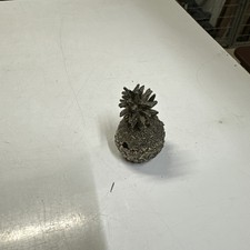 Art Deco, Spritzguss Zier Dose Süßstoff Klappdeckel Ananas Form Handarbeit