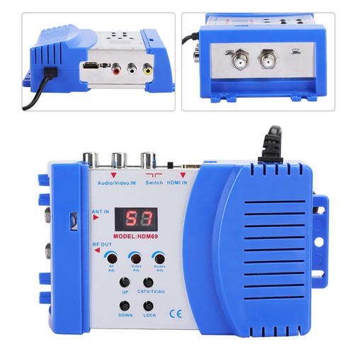 Hdm69 digital modulator av - rf,