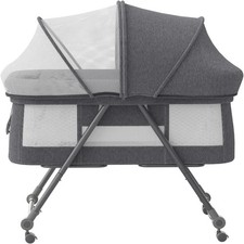 2-in-1 Babybett Schaukelwiege