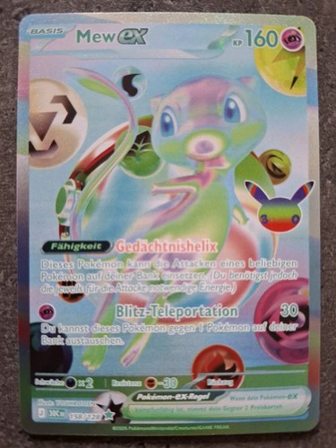 Mew futuristic rare 158 - ex,