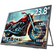 Tragbarer Monitor 23,8 Zoll Laptop Bildschirm 120Hz Gaming Monitor Full HD HDMI