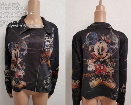 Mickey mouse velour jacke - mickey,
