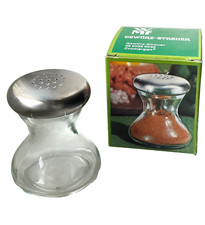 großer 6,5 cm  Prof. Wilhelm Wagenfeld  Gewürz Streuer WMF Design OVP Vintage