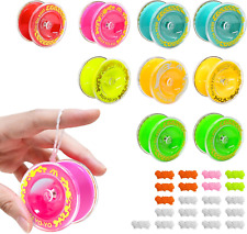 9 Stücke Yo-Yos mit 21 Schnüren, Reaktive Profi Looping Yo-Yos für Anfänger