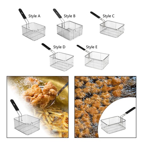 Frittierkorb aus edelstahl - aus,