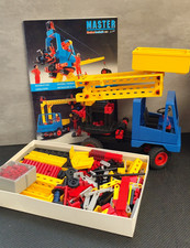 fischertechnik MOTOR MASTER 30 302 mit Bauanleitung und extra Teilen -ohne Figur