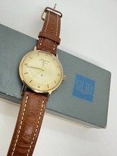GLASHÜTTE Güteuhr Kal. GUB 70.3 DDR 1960-er Jahre Handaufzug sehr selten